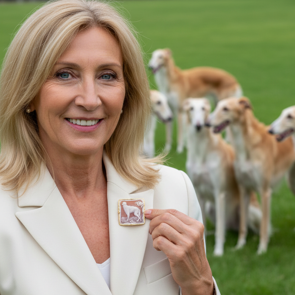 spilla-cammeo-levriero