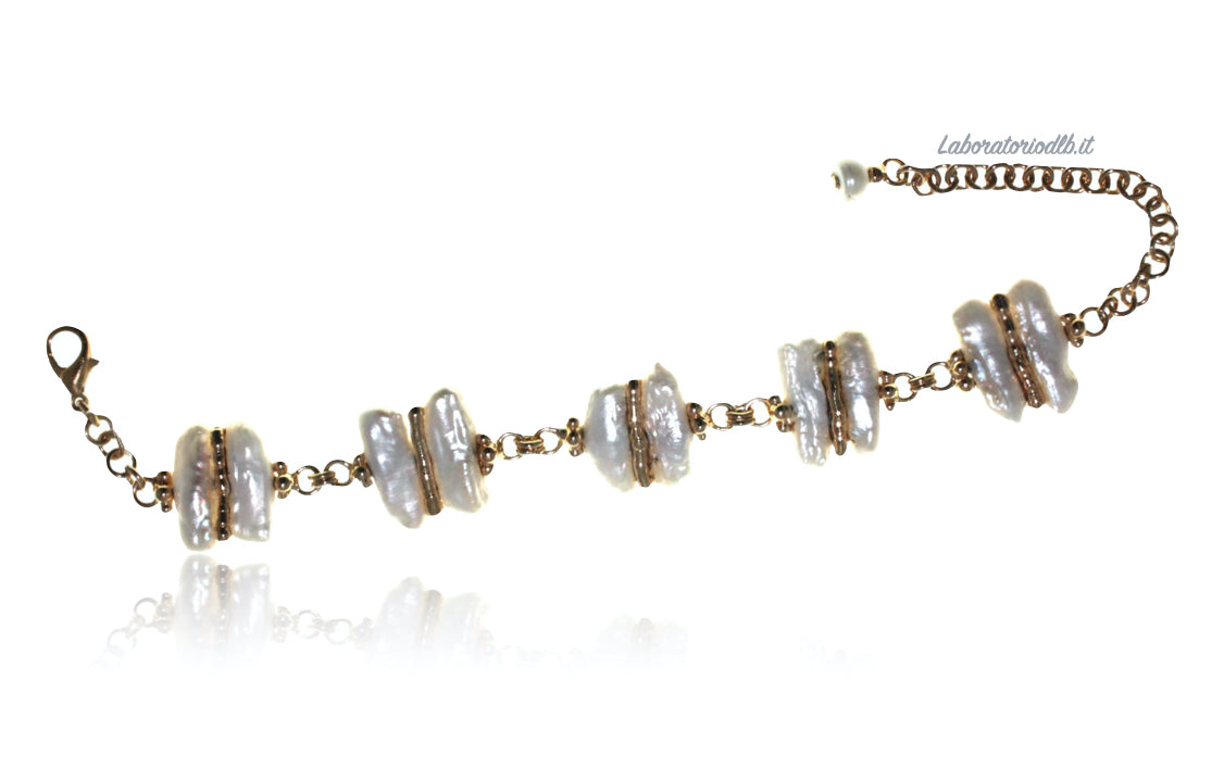 bracciale-artigianale-argento925-perle-lega ecologica-freenickel-laboratoriodlb