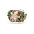 anello-artigianale-stella conchiglia sardonica-avventurina-perle-laboratoriodlb