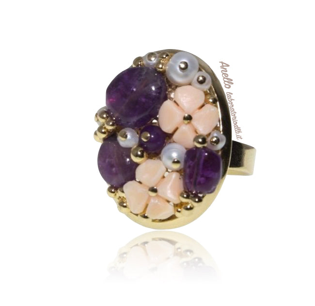 Bouquet fiori d'ametista