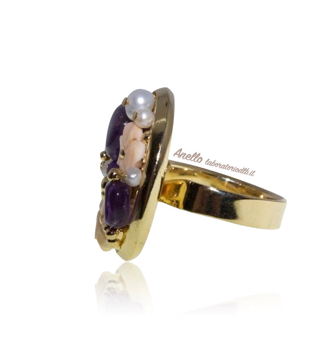 Bouquet fiori d'ametista