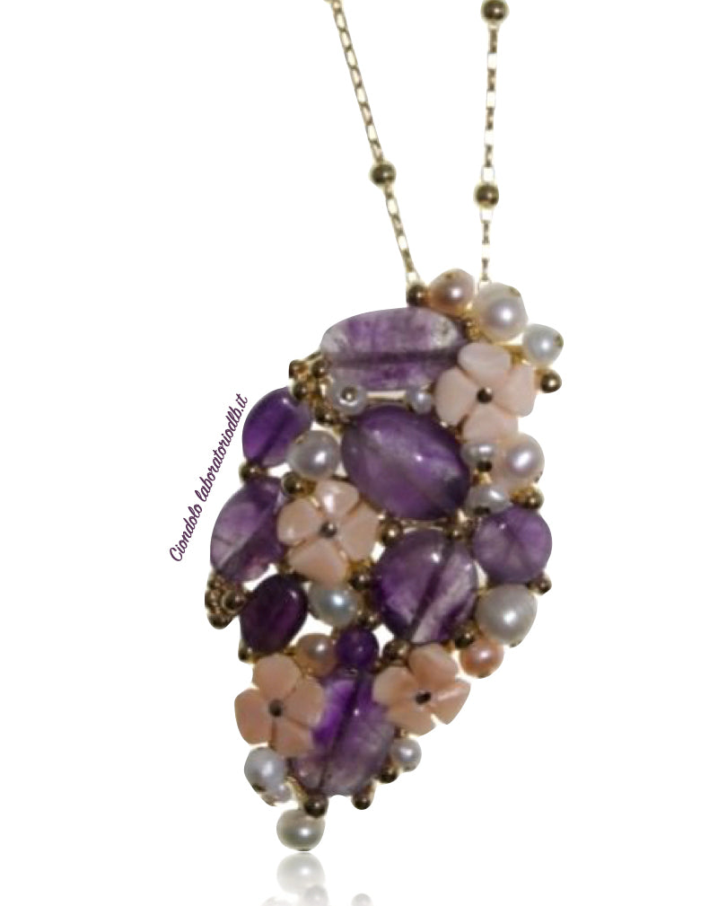 Bouquet fiori d'ametista