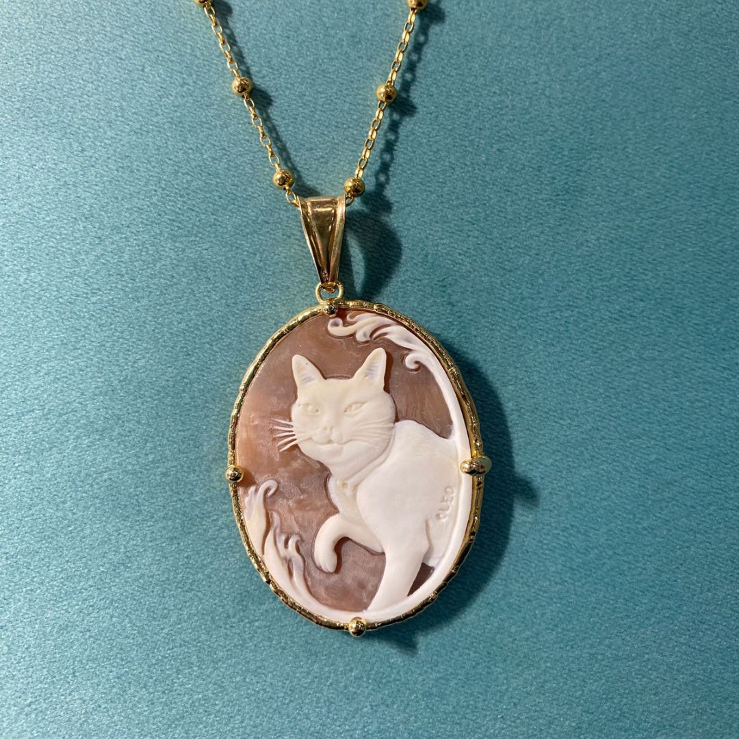 ciondolo-cammeo-gatto