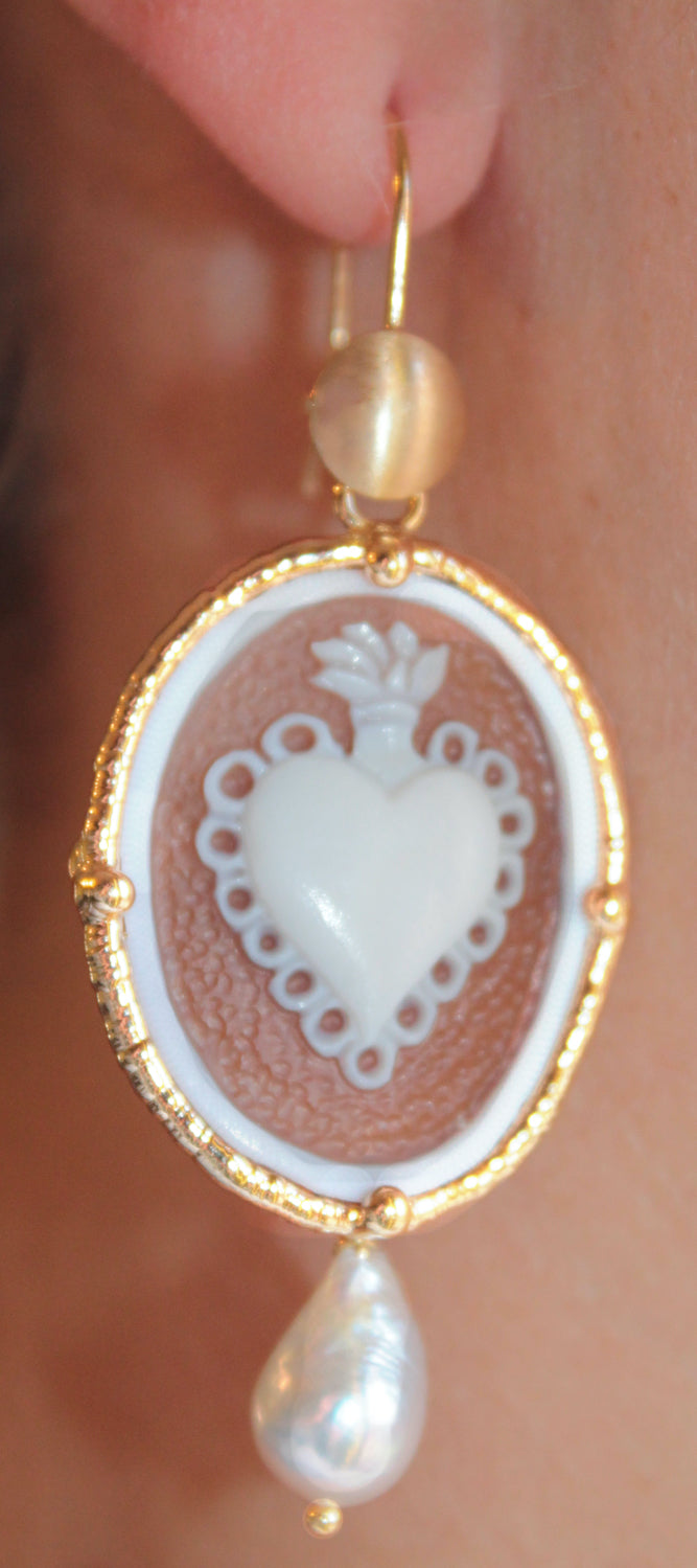 cuore sacro-perla-argento-cammeo