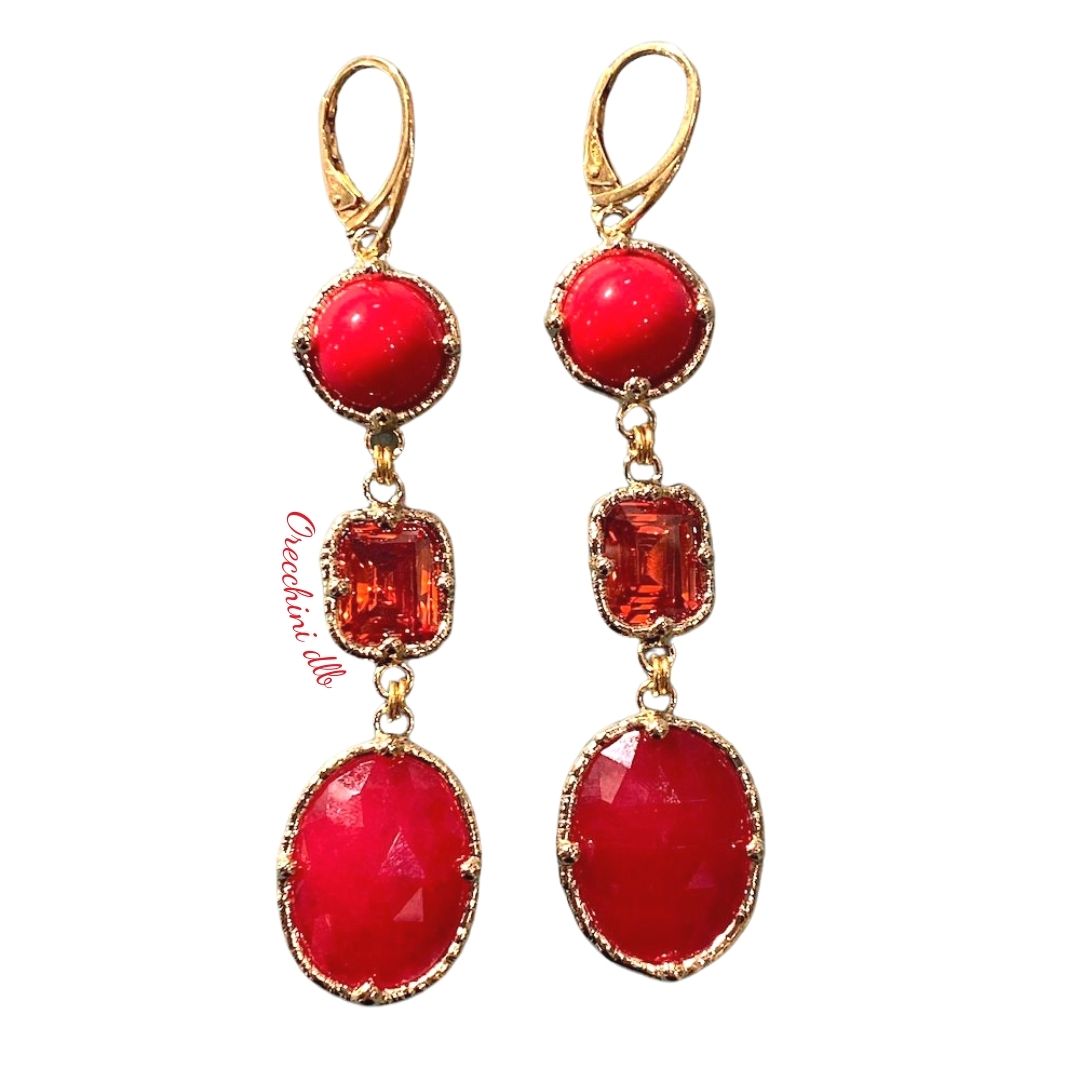 orecchini-cabochon-corallo-pietre-idrotermali