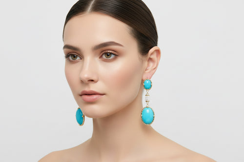 Cabochon azzurro