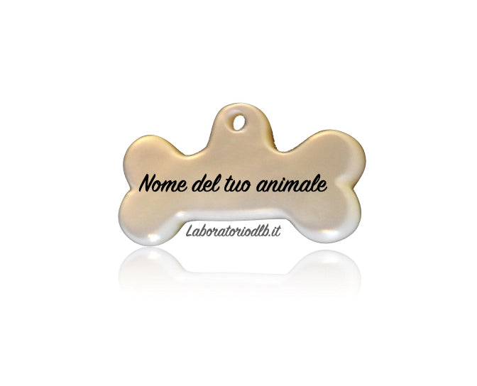 targhetta-artigianale-madre perla-cane-laboratoriodlb